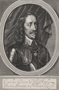 Karel I door William Faithorne